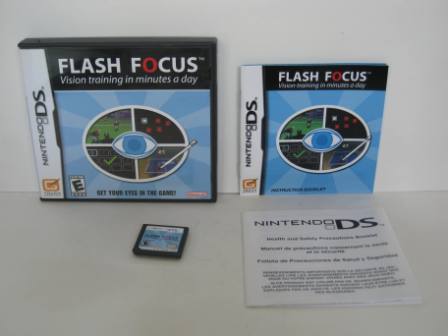 Flash Focus: Vision Training in Minutes a Day (CIB) - DS Game